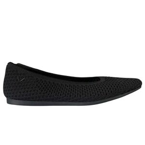 VIVAIA Black Pointed Toe Knit Flats Women's Size 5 Comfort Ballet Shoes